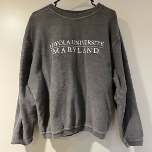 Loyola University MD Corduroy Crewneck